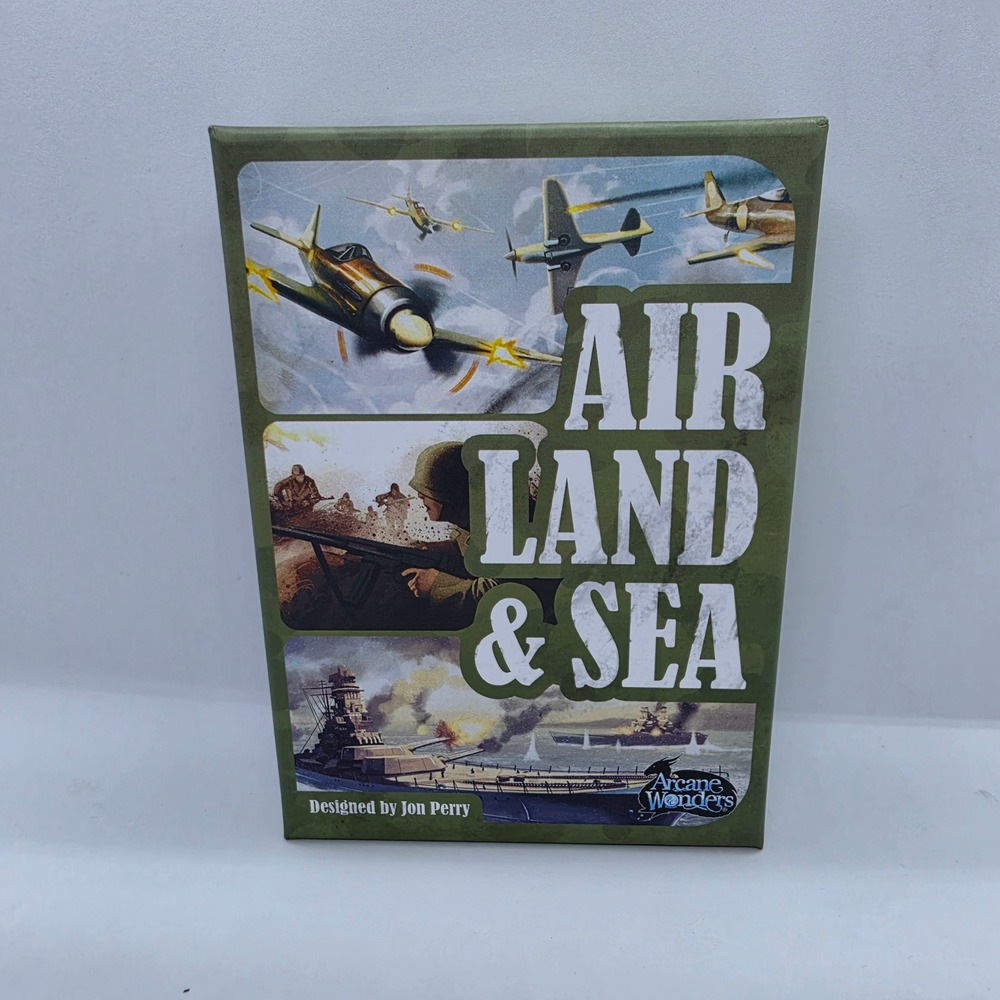 Arcane‎ Wonders Air Land & Sea Board Game Jon Perry 2020 Revised Edition New
